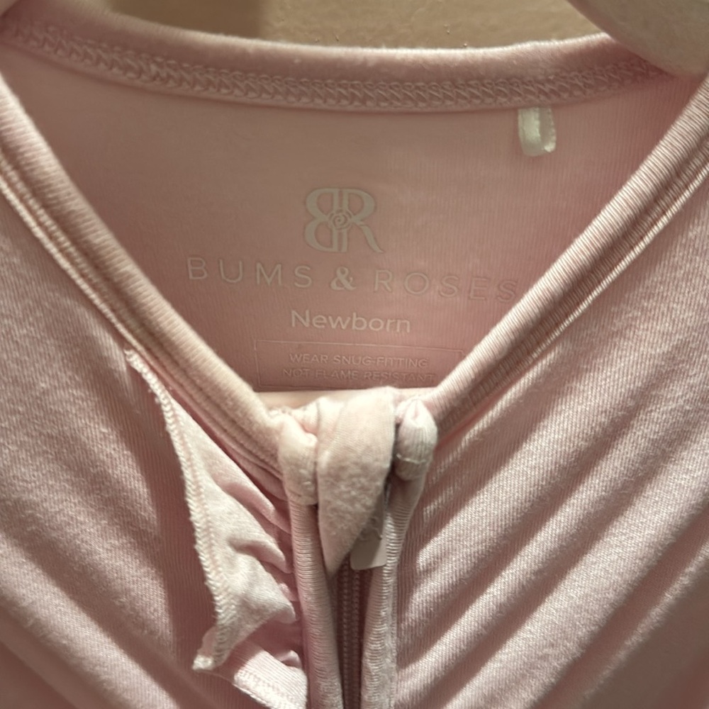 Pink Ruffled Kids One Piece - Picture 2 of 4